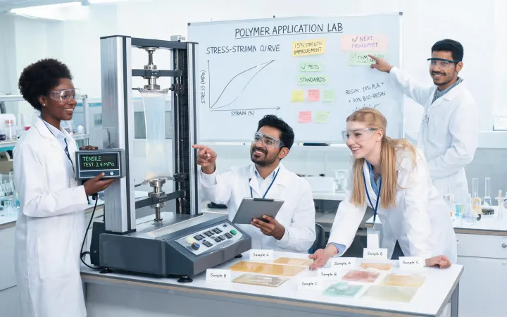 Polymer innovation team