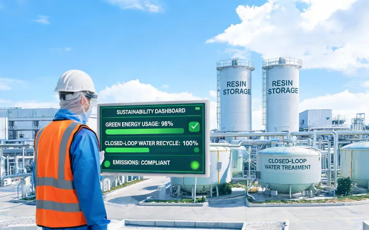 Sustainable resin production