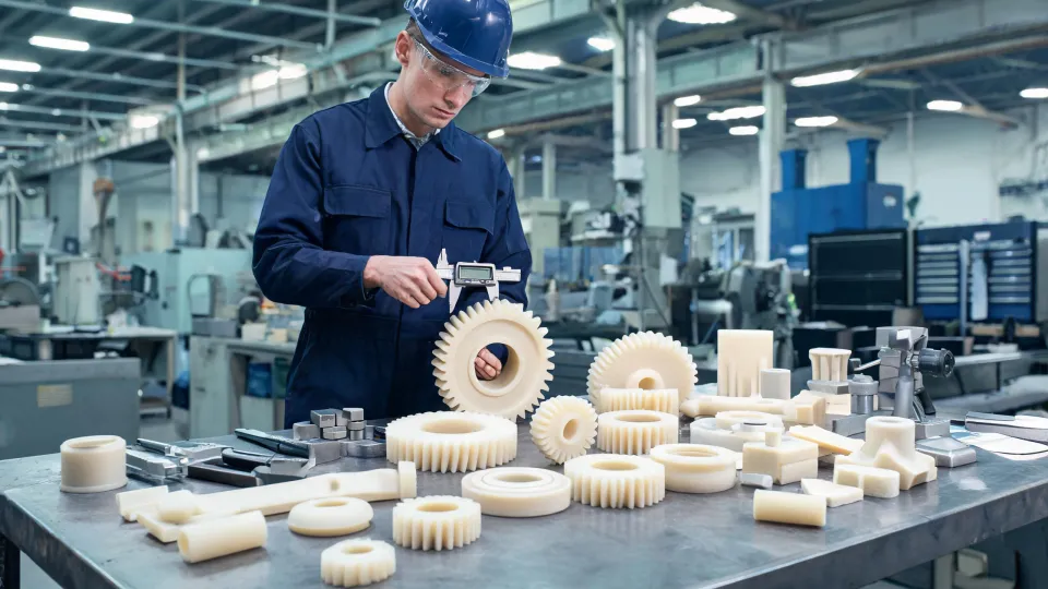Industrial equipment polymer application