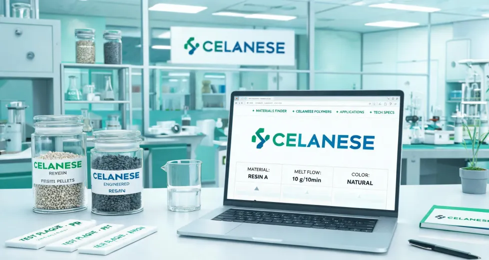 Celanese polymer product finder